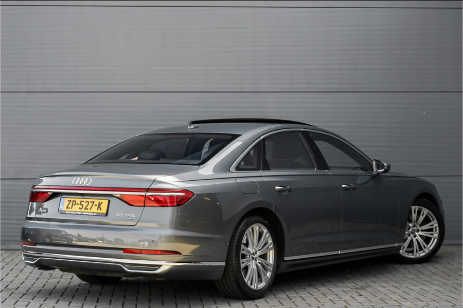 Audi A8 55 TFSI Quattro ProLine Plus B&O Matrix Schuifdak 4Wielsturing 20"