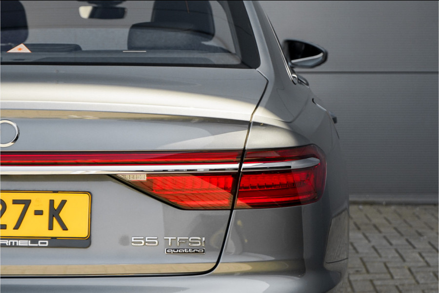 Audi A8 55 TFSI Quattro ProLine Plus B&O Matrix Schuifdak 4Wielsturing 20"