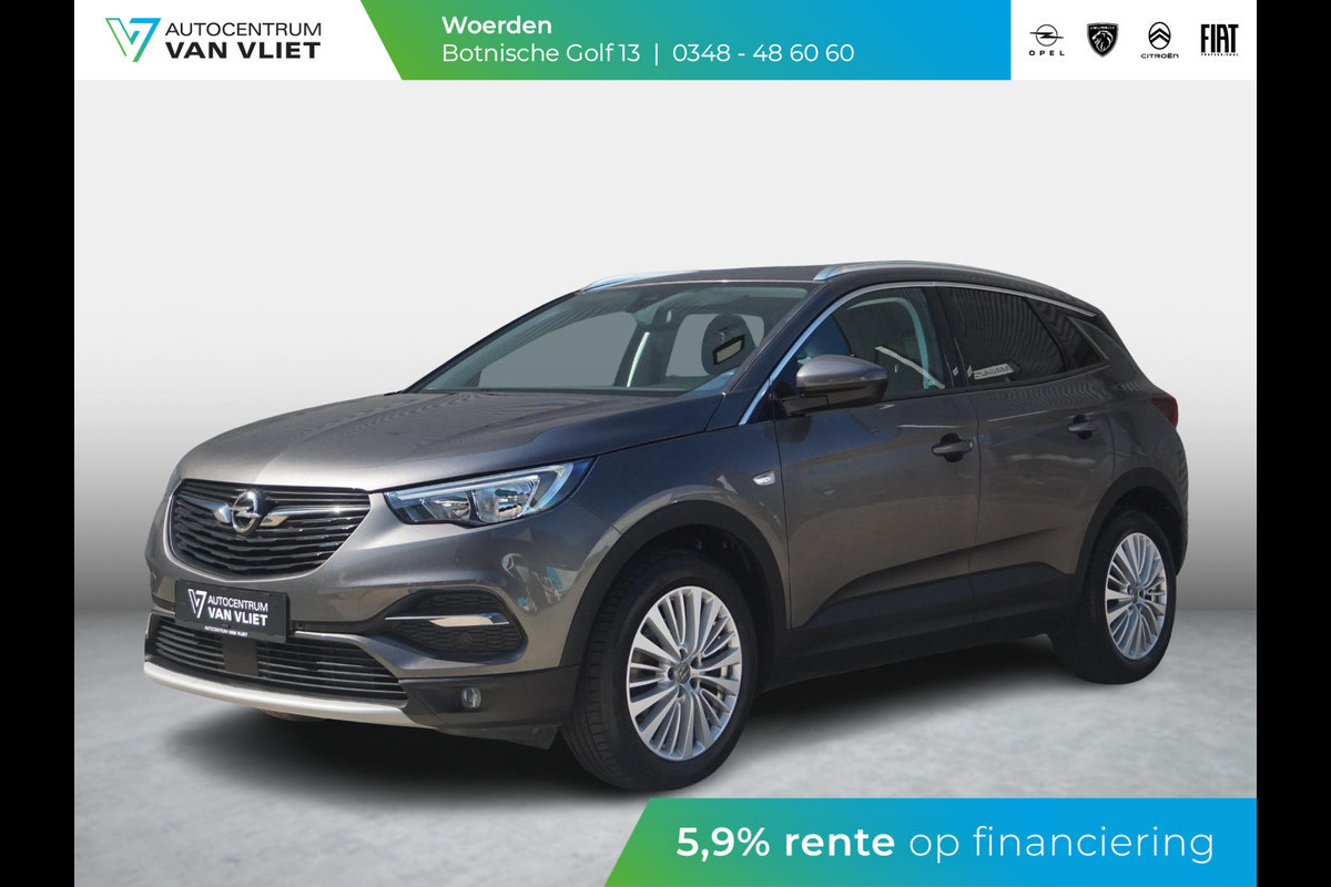 Opel Grandland X 1.2 Turbo Innovation Ele achterklep | Trekhaak Opel Grandland X 1.2 Turbo Innovation Ele achterklep | Trekhaak