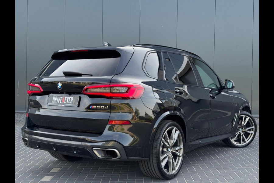 BMW X5 M50d M PACK M20 FULL OPTIES SKY LOUNGE PANO NAVI CARBON 360 CAME