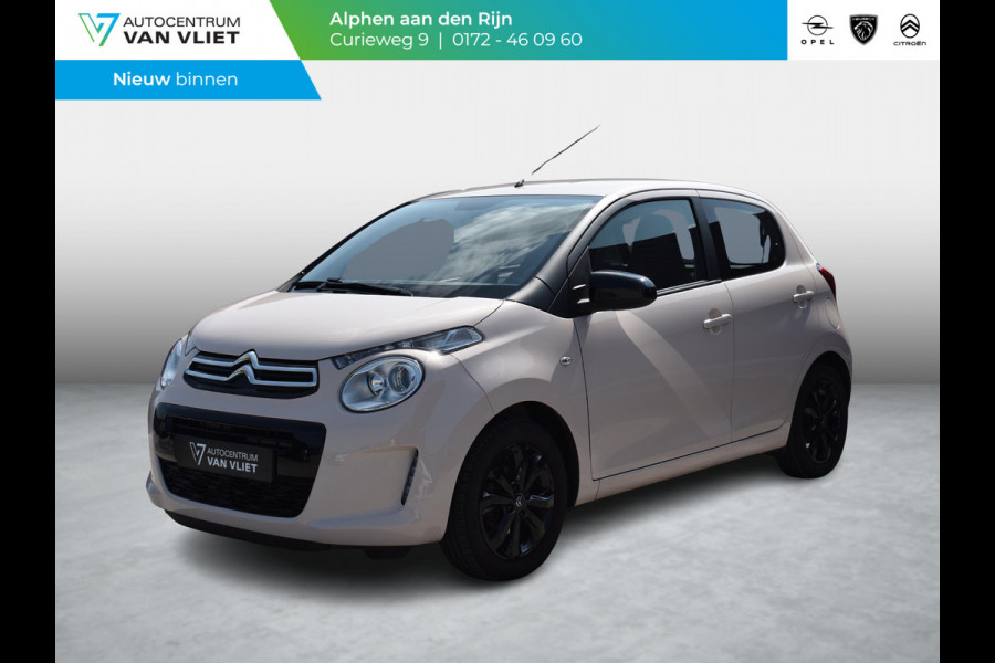 Citroën C1 1.0 VTi Shine ACHTERUITRIJCAMERA | CARPLAY | LICHTMETALEN VELGEN | AIRCO