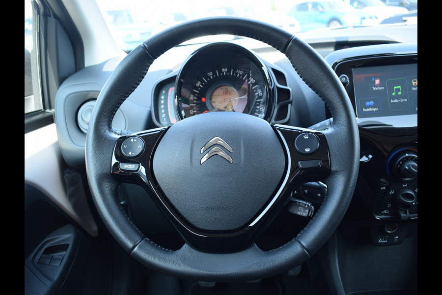Citroën C1 1.0 VTi Shine ACHTERUITRIJCAMERA | CARPLAY | LICHTMETALEN VELGEN | AIRCO