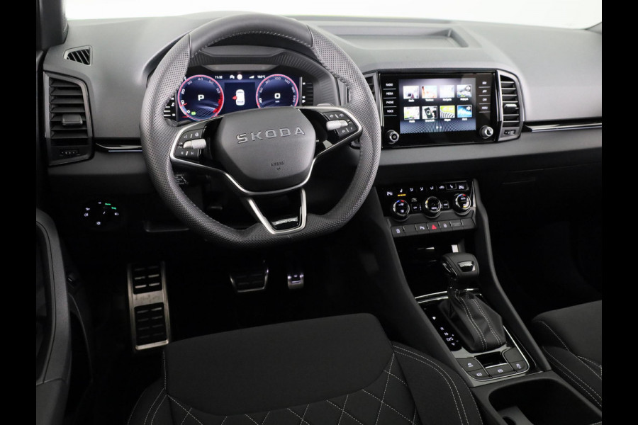 Škoda Karoq Sportline Business 1.5 TSI 150 pk 7 versn. DSG | Dode hoek sensoren | Adaptive Cruise Control | Elektrische achterklep