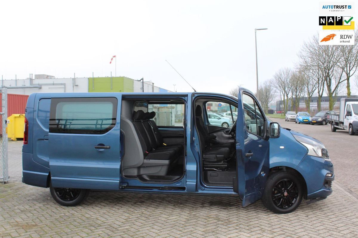 Fiat Talento 1.6 MJ EcoJet L2H1 DC Basis euro 6 1e eig DUBB CABINE trekhaak 5 pers