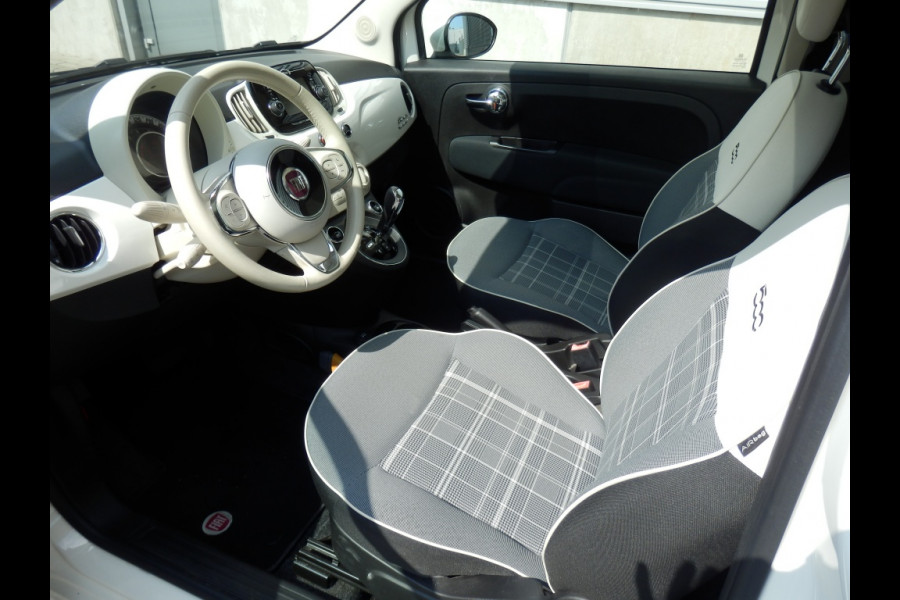 Fiat 500 1.2 Lounge I Automaat I 4 cilinder I Airco I Mistl. voor I Pan.