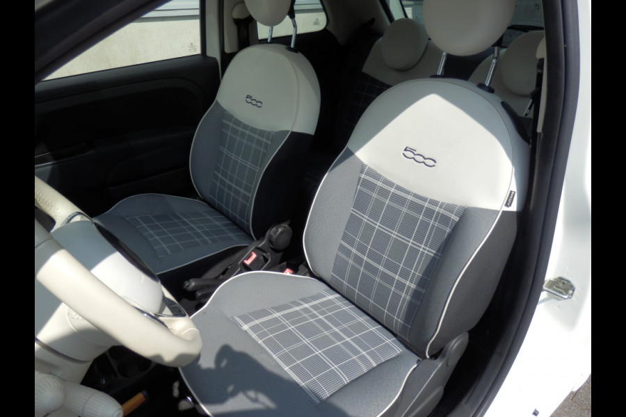 Fiat 500 1.2 Lounge I Automaat I 4 cilinder I Airco I Mistl. voor I Pan.