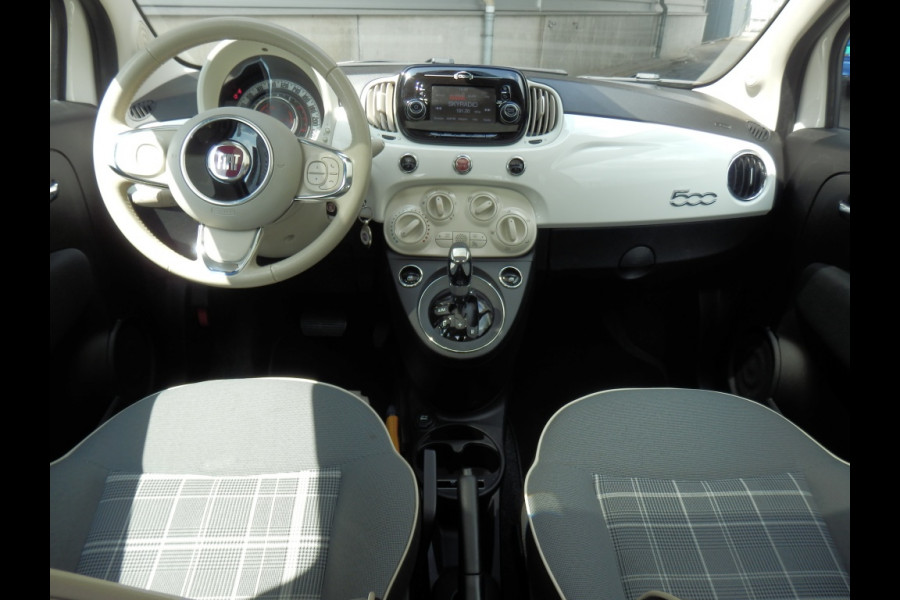 Fiat 500 1.2 Lounge I Automaat I 4 cilinder I Airco I Mistl. voor I Pan.