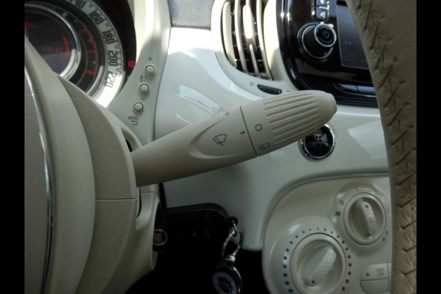 Fiat 500 1.2 Lounge I Automaat I 4 cilinder I Airco I Mistl. voor I Pan.