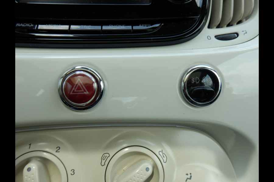 Fiat 500 1.2 Lounge I Automaat I 4 cilinder I Airco I Mistl. voor I Pan.