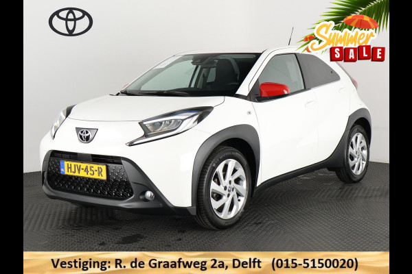 Toyota Aygo X 1.0 VVT-i MT First + Corel Red Pack | Apple Carplay & AndroidAUTO | Camera | Lichtmetalen velgen | Privacy Glass |