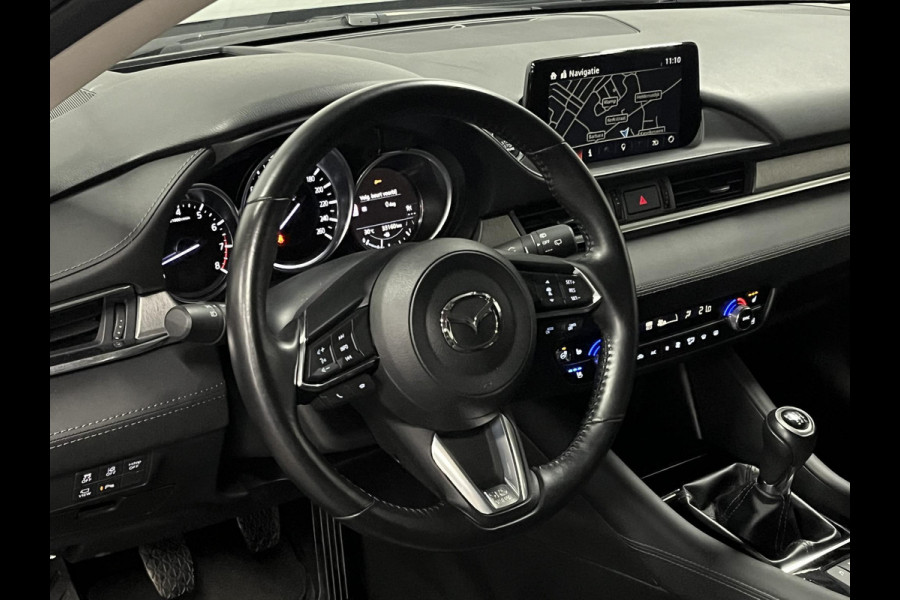 Mazda 6 2.0 SkyActiv-G 165 Sportive Leder | BOSE | Keyless | 360 Camera | Head-up | Stoel koeling/verwarming