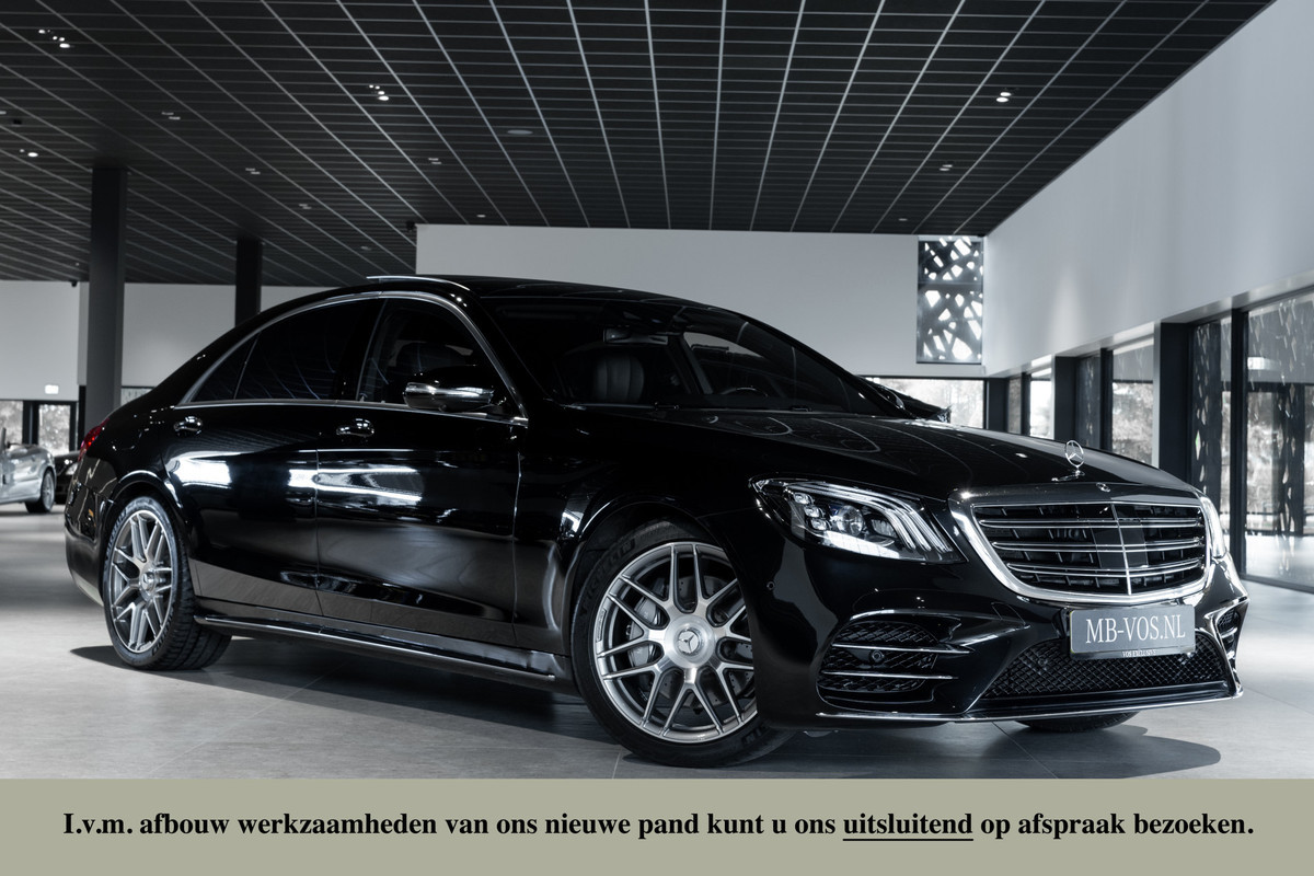 Mercedes-Benz S-Klasse 560 Lang 4-M AMG Exclusive|4*massage/koeling|20"|entertainment|standkachel|HUD|nachtzicht Mercedes-Benz S-Klasse 560 Lang 4-M AMG Exclusive|4*massage/koeling|20"|entertainment|standkachel|HUD|nachtzicht