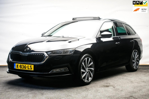 Škoda Octavia Combi 1.0 e-TSI Business Luxury Edition Plus Aut [ Panoramadak Virtual Memory HUD Trekhaak Full LED Keyless ]