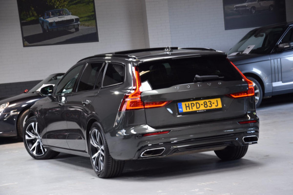 Volvo V60 2.0 T6 Recharge AWD R-Design Navi|Panoramadak|Dealer onderhouden|342pk!!|ACC|Stuurverwarming
