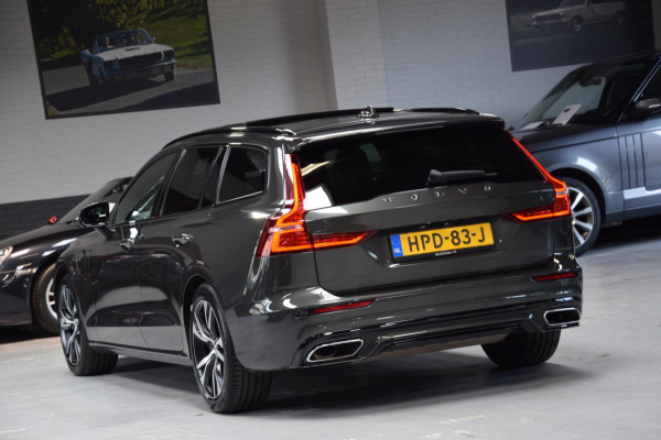 Volvo V60 2.0 T6 Recharge AWD R-Design Navi|Panoramadak|Dealer onderhouden|342pk!!|ACC|Stuurverwarming