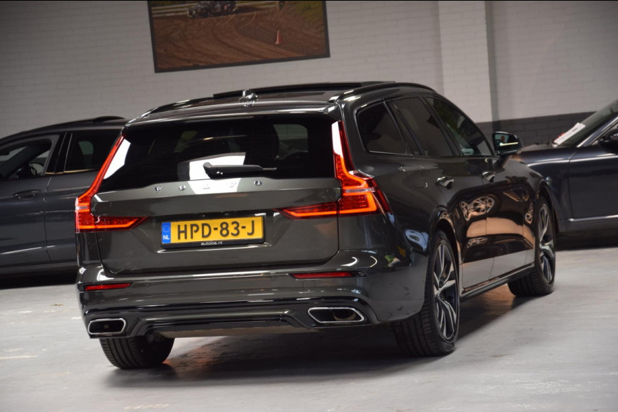 Volvo V60 2.0 T6 Recharge AWD R-Design Navi|Panoramadak|Dealer onderhouden|342pk!!|ACC|Stuurverwarming