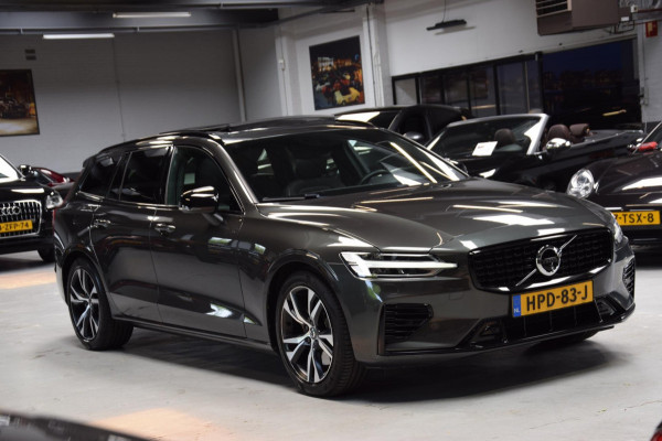Volvo V60 2.0 T6 Recharge AWD R-Design Navi|Panoramadak|Dealer onderhouden|342pk!!|ACC|Stuurverwarming