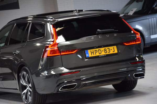 Volvo V60 2.0 T6 Recharge AWD R-Design Navi|Panoramadak|Dealer onderhouden|342pk!!|ACC|Stuurverwarming