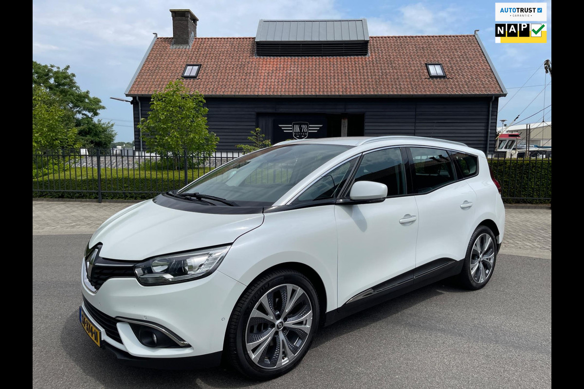 Renault Grand Scénic 1.2 TCe INTENS AIRCO/ECC NAVI LED XENON TREKHAAK Renault Grand Scénic 1.2 TCe INTENS AIRCO/ECC NAVI LED XENON TREKHAAK
