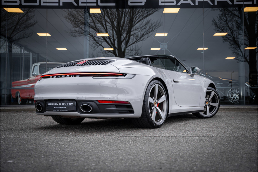 Porsche 911 Cabrio Carrera 4S (450pk) - BOSE - Sportuitlaat - Adapt. cruise - Camera PASM - Keyless - Exclusive leder * 992