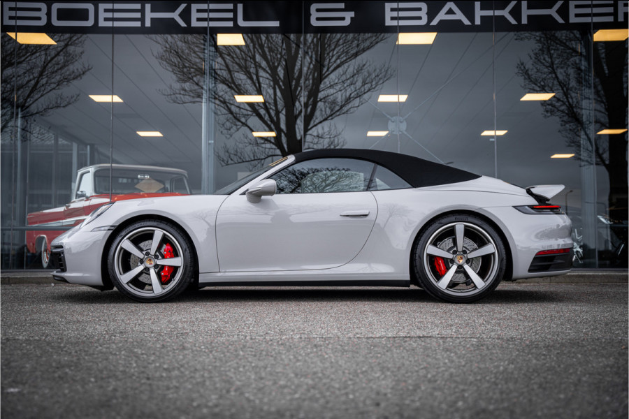 Porsche 911 Cabrio Carrera 4S (450pk) - BOSE - Sportuitlaat - Adapt. cruise - Camera PASM - Keyless - Exclusive leder * 992