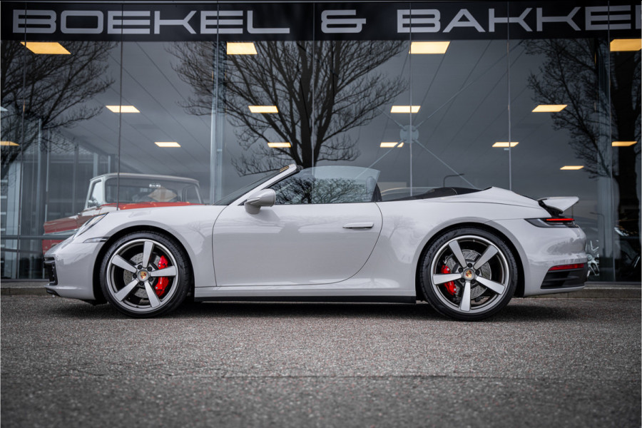 Porsche 911 Cabrio Carrera 4S (450pk) - BOSE - Sportuitlaat - Adapt. cruise - Camera PASM - Keyless - Exclusive leder * 992