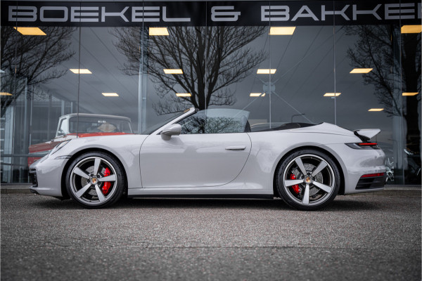 Porsche 911 Cabrio Carrera 4S (450pk) - BOSE - Sportuitlaat - Adapt. cruise - Camera PASM - Keyless - Exclusive leder * 992