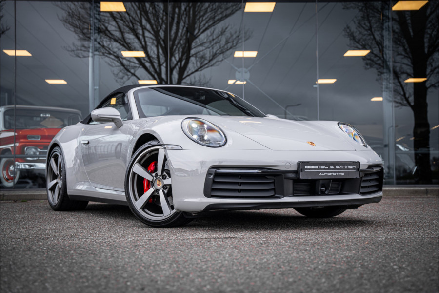Porsche 911 Cabrio Carrera 4S (450pk) - BOSE - Sportuitlaat - Adapt. cruise - Camera PASM - Keyless - Exclusive leder * 992