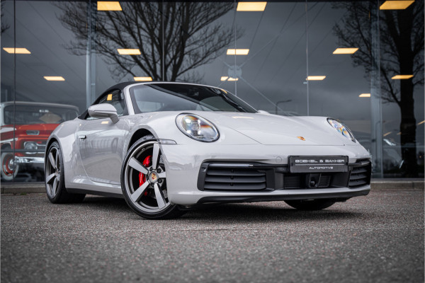 Porsche 911 Cabrio Carrera 4S (450pk) - BOSE - Sportuitlaat - Adapt. cruise - Camera PASM - Keyless - Exclusive leder * 992