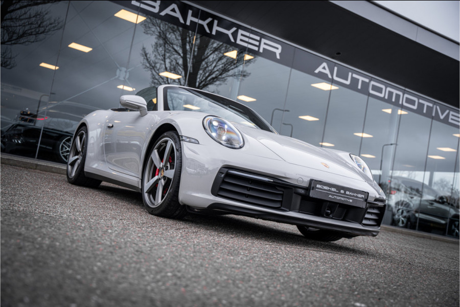 Porsche 911 Cabrio Carrera 4S (450pk) - BOSE - Sportuitlaat - Adapt. cruise - Camera PASM - Keyless - Exclusive leder * 992