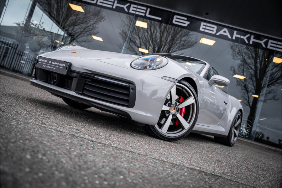 Porsche 911 Cabrio Carrera 4S (450pk) - BOSE - Sportuitlaat - Adapt. cruise - Camera PASM - Keyless - Exclusive leder * 992