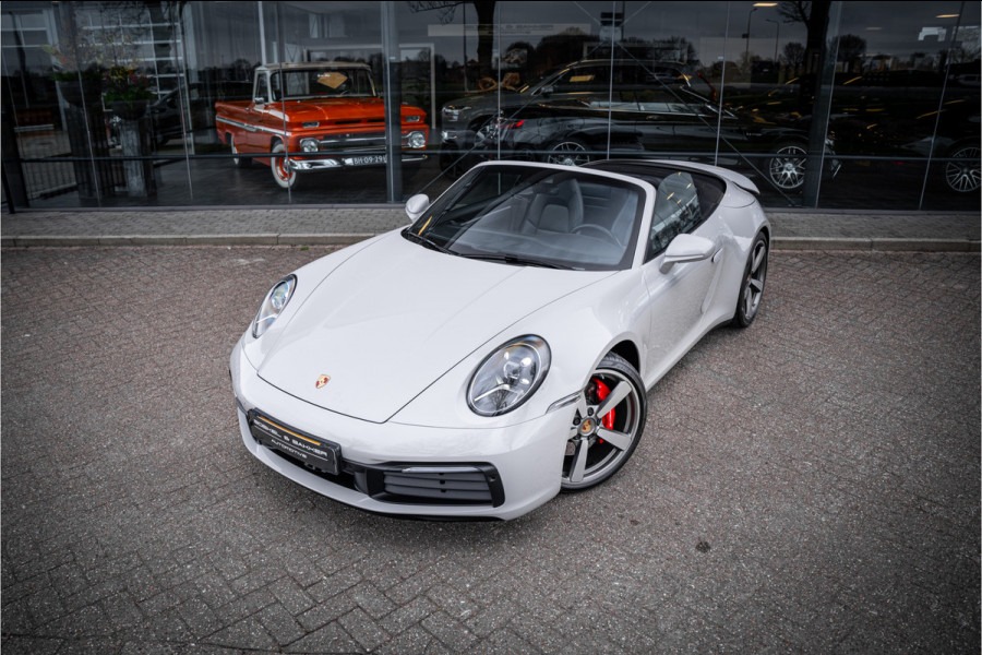 Porsche 911 Cabrio Carrera 4S (450pk) - BOSE - Sportuitlaat - Adapt. cruise - Camera PASM - Keyless - Exclusive leder * 992