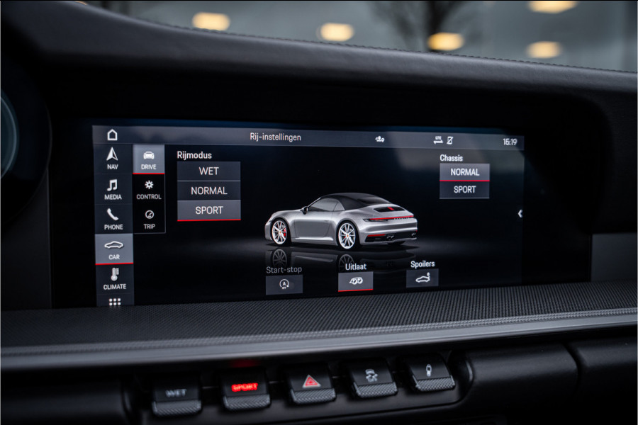 Porsche 911 Cabrio Carrera 4S (450pk) - BOSE - Sportuitlaat - Adapt. cruise - Camera PASM - Keyless - Exclusive leder * 992