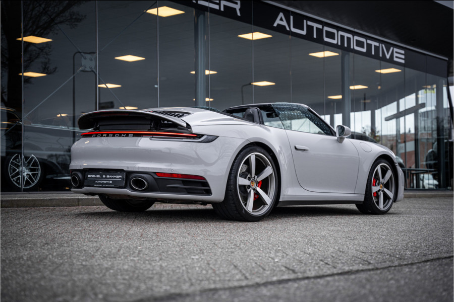 Porsche 911 Cabrio Carrera 4S (450pk) - BOSE - Sportuitlaat - Adapt. cruise - Camera PASM - Keyless - Exclusive leder * 992