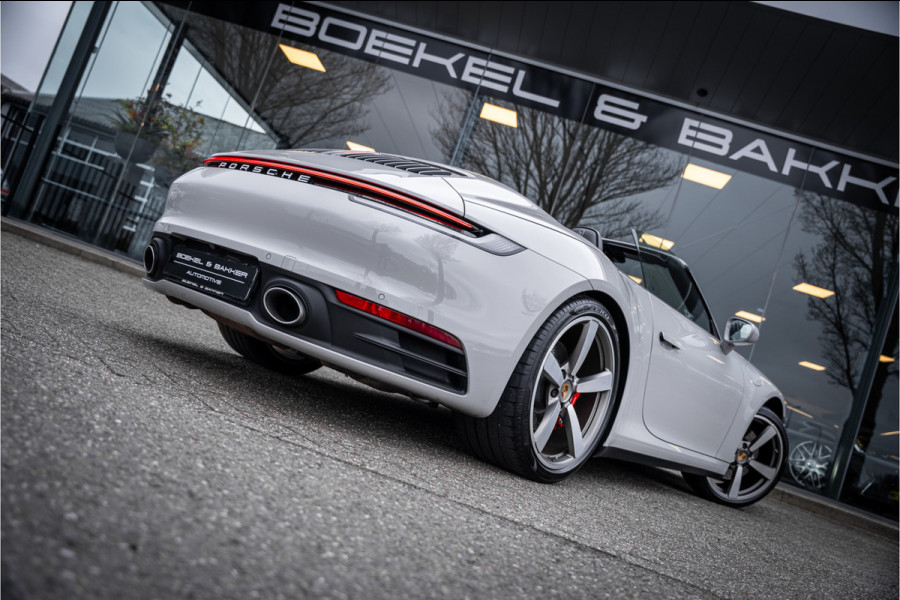 Porsche 911 Cabrio Carrera 4S (450pk) - BOSE - Sportuitlaat - Adapt. cruise - Camera PASM - Keyless - Exclusive leder * 992