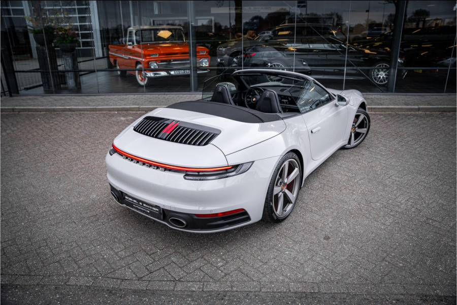 Porsche 911 Cabrio Carrera 4S (450pk) - BOSE - Sportuitlaat - Adapt. cruise - Camera PASM - Keyless - Exclusive leder * 992