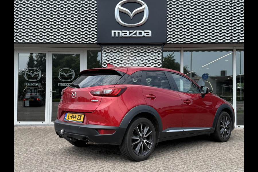 Mazda CX-3 2.0 SkyActiv-G 150 GT-M 4WD Automaat | 150PK STERK! | ADAPTIVE CRUISE | CAMERA |