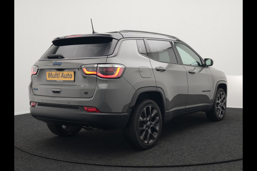 Jeep Compass 4xe 240 Plug-in Hybrid Electric S Dealer O.H PHEV | Panodak | Lederen Sportstoelen Memory & Ventilatie | Alpine Sound | Keyless | Camera | 19"L.M | Apple Carplay | Navi Full Map |