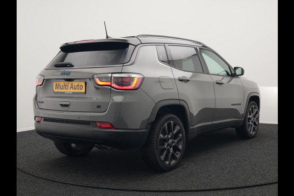 Jeep Compass 4xe 240 Plug-in Hybrid Electric S Dealer O.H PHEV | Panodak | Lederen Sportstoelen Memory & Ventilatie | Alpine Sound | Keyless | Camera | 19"L.M | Apple Carplay | Navi Full Map |