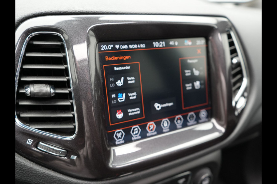 Jeep Compass 4xe 240 Plug-in Hybrid Electric S Dealer O.H PHEV | Panodak | Lederen Sportstoelen Memory & Ventilatie | Alpine Sound | Keyless | Camera | 19"L.M | Apple Carplay | Navi Full Map |