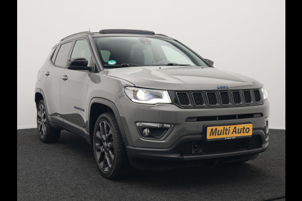 Jeep Compass 4xe 240 Plug-in Hybrid Electric S Dealer O.H PHEV | Panodak | Lederen Sportstoelen Memory & Ventilatie | Alpine Sound | Keyless | Camera | 19"L.M | Apple Carplay | Navi Full Map |