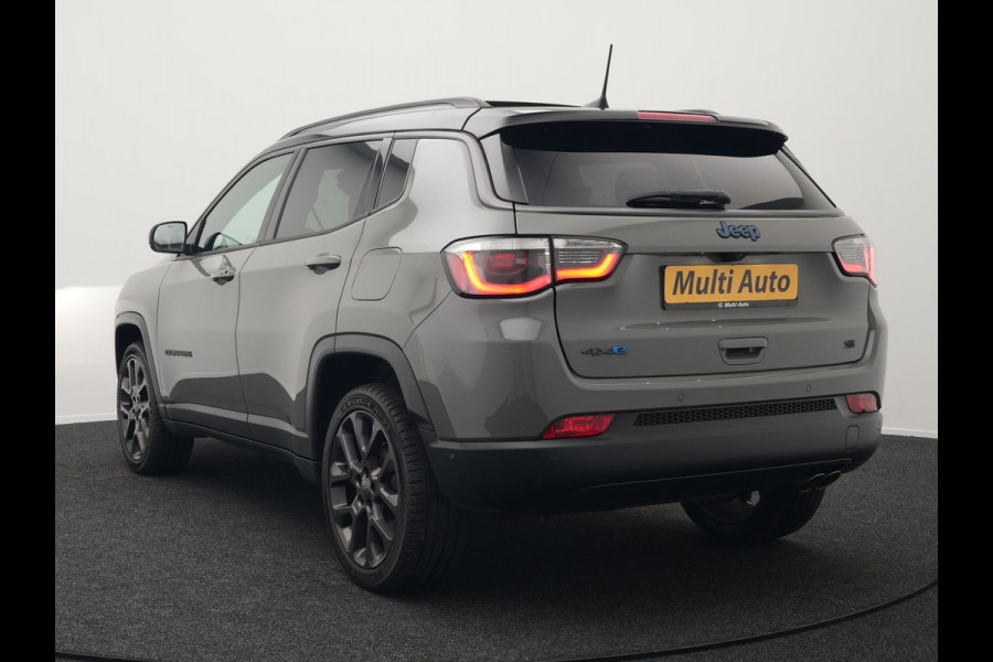Jeep Compass 4xe 240 Plug-in Hybrid Electric S Dealer O.H PHEV | Panodak | Lederen Sportstoelen Memory & Ventilatie | Alpine Sound | Keyless | Camera | 19"L.M | Apple Carplay | Navi Full Map |
