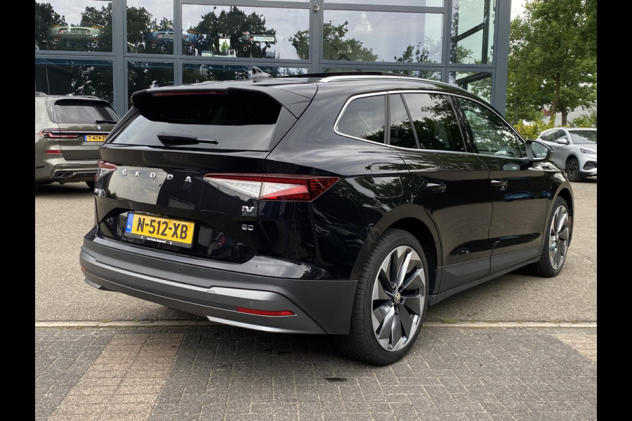 Škoda ENYAQ iV 60 ORIG. NL. NAP KM. | CAMERA | STOELVERWARMING VOOR + ACHTER | ELEK. TREKHAAK