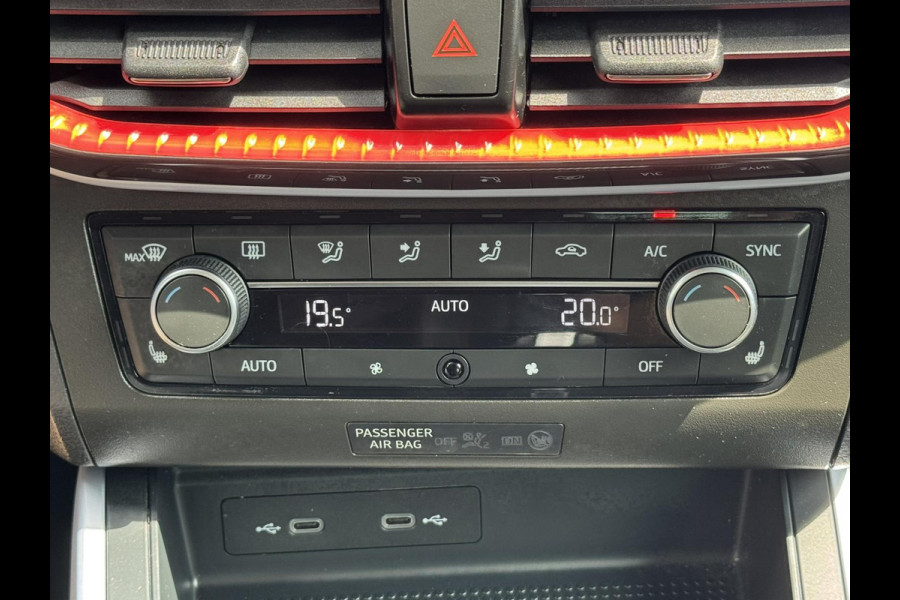 Seat Arona 1.0 TSI FR Online Led Leder/alcantara Camera Cruise Clima Afn trekhaak 18 inch+allseason
