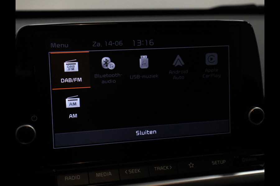 Kia Picanto 1.0 DPi DynamicLine Airco Navigatie Apple Carplay/Android Auto Camera Lichtmetalen Velgen