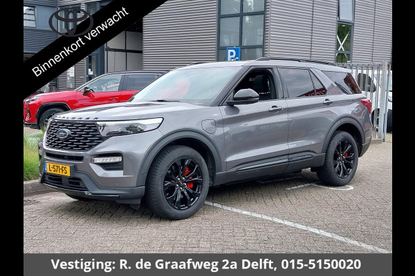 Ford Explorer 3.0 V6 EcoBoost PHEV ST-Line USA 7-persoons | Navigatie | Schuif-/Kanteldak | Leder | 1e eigenaar |