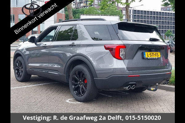 Ford Explorer 3.0 V6 EcoBoost PHEV ST-Line USA 7-persoons | Navigatie | Schuif-/Kanteldak | Leder | 1e eigenaar |