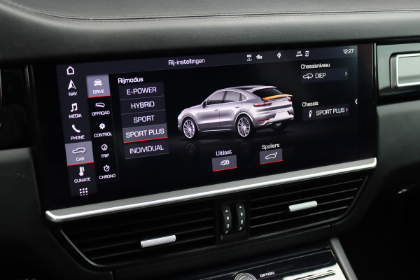 Porsche Cayenne Coupé 4.0 Turbo S E-Hybrid Aut8 | 680pk | Achterasbesturing | Keramisch | Panoramadak | PASM | Sport-Design-pakket | Sport-Chrono | Burmester High End | Memory | Stoelventilatie | HUD | Verwarmd Stuurwiel | PDLS+ |