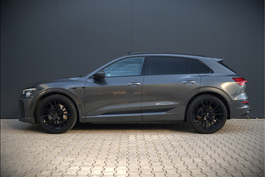 Audi e-tron 50 quattro S edition 71 kWh | S Line | Black Edition | Panoramadak | Memory Seats | Camera | Luchtvering | Adaptive Cruise Control | Keyless | Matrix LED | Leder | Stoelverwarming | NAP | BTW