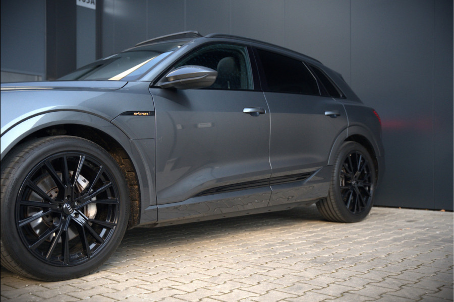 Audi e-tron 50 quattro S edition 71 kWh | S Line | Black Edition | Panoramadak | Memory Seats | Camera | Luchtvering | Adaptive Cruise Control | Keyless | Matrix LED | Leder | Stoelverwarming | NAP | BTW